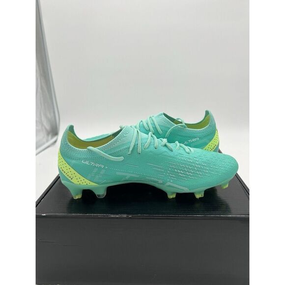 Puma Ultra Ultimate FG/AG Womens Soccer Cleats Peppermint White 107215-03 SZ 7.5 - Picture 6 of 11